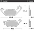 Front pad Ceramic series