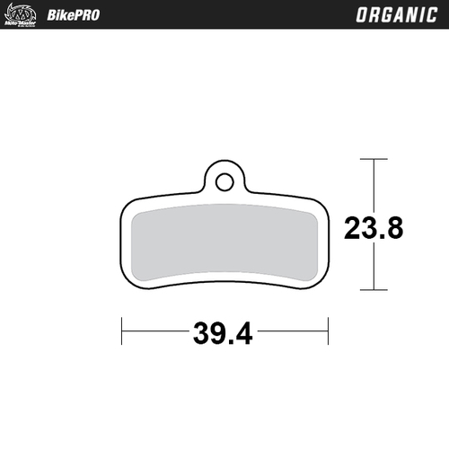 Front Brake Pad Organic series | Rear Brake Pad Organic series