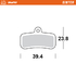 Front Brake Pad Sinter Series | Rear Brake Pad Sinter Series