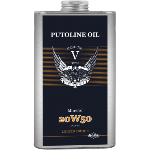 1 L tin Putoline Genuine V-Twin Mineral 20W-50