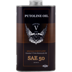 74112 GENUINE V-TWIN 4T MINERALE SAE50-1LT - 1 L tin Putoline Genuine V-Twin 50