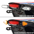 D45-18-708 DRC Edge T/L Holder kit Red-Lense CRF250L/M/Rally '17-