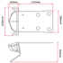 D45-18-514 PORTA TARGA EDGE2 FUMEALL.KLX25008