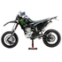 D45-18-731 PORTA TARGA ALL.RED +LED WR250R/X