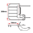 D60-02-001 DRC FRONT CARRIER CT125 '20-, TRAIL125 '21-
