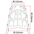 D60-10-031 DRC Touring Carrier CRF250L/M/Rally '12-20