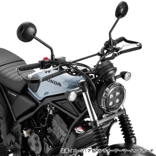 ZE07-8010 ZETA Scrambler Handle Bar CL250/500 '23- Black