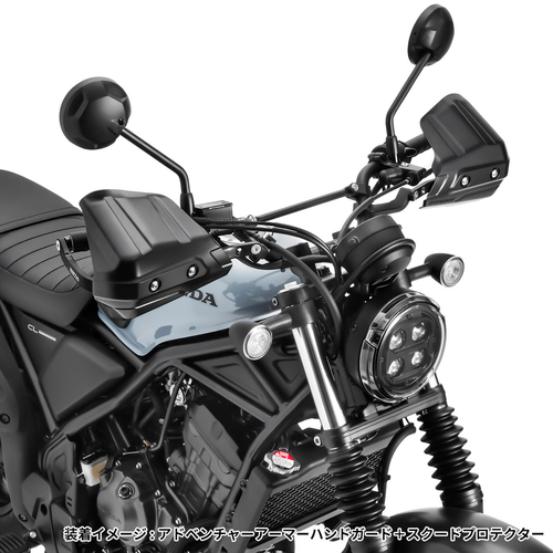 ZE07-8010 ZETA Scrambler Handle Bar CL250/500 '23- Black