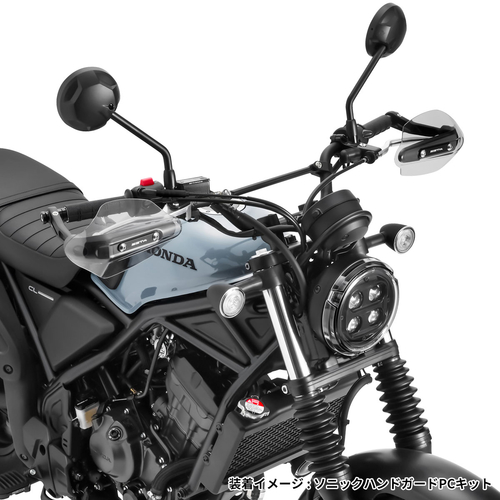 ZE07-8010 ZETA Scrambler Handle Bar CL250/500 '23- Black