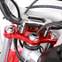 ZE11-3403 ZETA Top Clamp SX DRZ400SM '05- Black