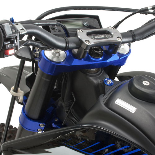 ZE14-4252 ZETA Triple Clamp Kit SX WR250R Blue