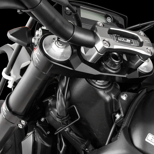 ZE14-4253 ZETA Triple Clamp Kit SX WR250R/X 3mmOffSet Black
