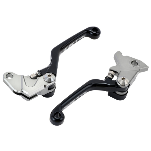 ZE44-8011 ZETA Pivot Lever Set CP 3Fi WR250R/X,XT250,DT230,TTR250 Black
