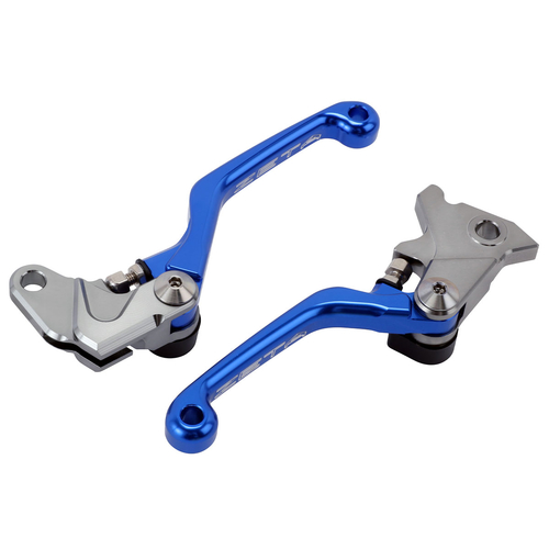 ZE44-8012 ZETA Pivot Lever Set CP 3Fi WR250R/X,XT250,DT230,TTR250 Blue