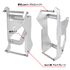 ZE52-2033 ZETA Radiator Guard CRF250L'21-