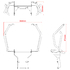 ZE55-1010 ZETA PIPE TANK GUARD CRF250RALLY/<S> '21-