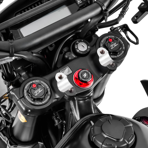 ZE56-10220 ZETA FrontFork Cap CRF250L Black