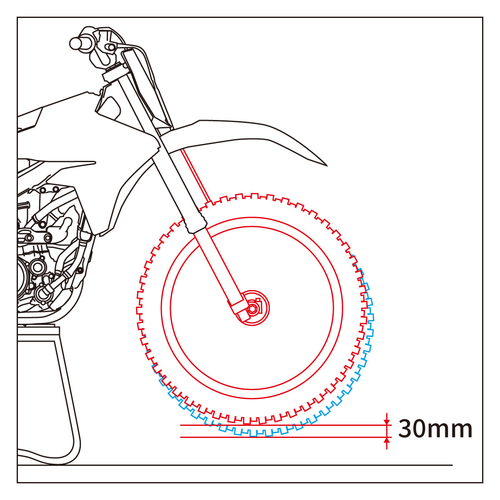 ZE56-31020 ABBAS.TO 30mm FORK.KYB. AOS D.25
