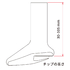 ZE56-8909 ZETA Forged Al. KickStand Option&Rep.Tip 30mm