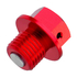 ZE58-1413 BULLONE MAGN. DREN. OLIO RED M12x10