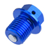 ZE58-1622 ZETA Magnetic Drain Bolt M14x14-P1.5 Blue