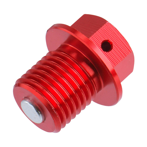 ZE58-1623 ZETA Magnetic Drain Bolt M14x14-P1.5 Red