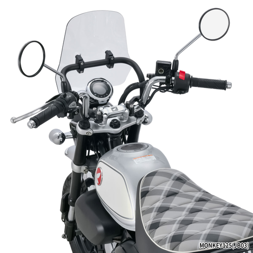 ZE70-1051 ZETA Adventure Wind Shield MONKEY125 '22-