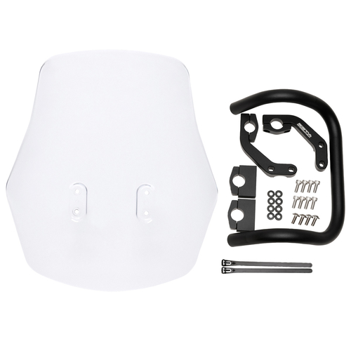 ZE70-2031 ZETA Adv.WindShield Large Type CT125'20-, Trail125'21-