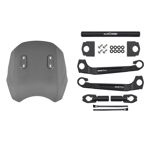 ZE70-6002 ZETA Explorer WindShield GB350/S Short Type
