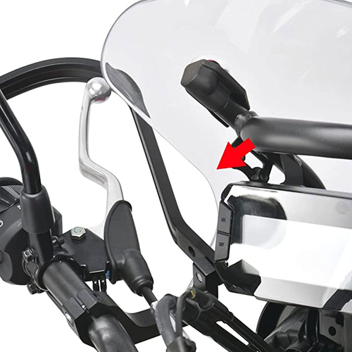 ZE72-6051 ATTACCO PARAMANI CRF250/300L 21 NER