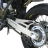 ZE81-2004 ZETA Heel Guard DRZ400S/SM, KLX125/150, XTZ125 Black