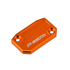 ZE86-8403 ZETA F-Brake Reservoir Cover Brembo/KTM,HQV,GASGAS Orange