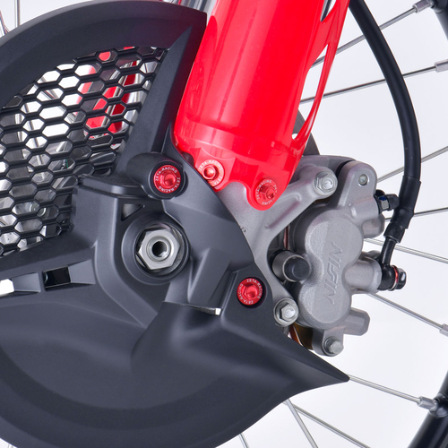 ZE88-5042 BULLONI ERGAL PLASTICHE RED CRF14>