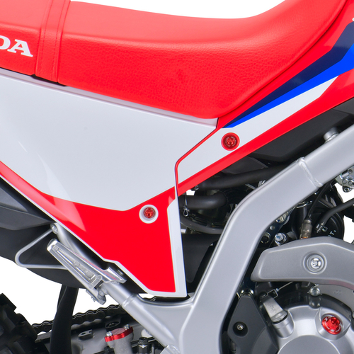 ZE88-5042 BULLONI ERGAL PLASTICHE RED CRF14>