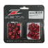 ZE88-5052 ZETA Aluminum Bolt Set for Plastics CRF250R'18-, CRF450R'17-20, CRF450L/RL'19- Red