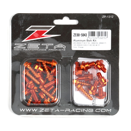 ZE88-5843 BULLONI ERGAL PLASTICHE ORAN.KTM16>