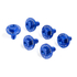 ZE88-9206 BULLONI PROT.FORK (6pz)BLU KAWASAKI