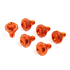 ZE88-9503 BULLONI PROT.FORK (6pz)ORANGE KTM