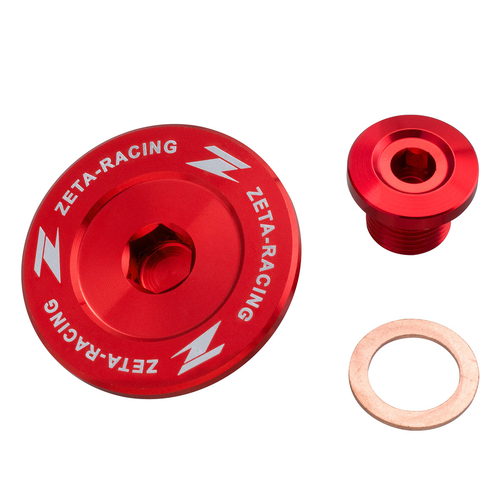 ZE89-1350 TAPPI MOTORE (2pz) RED DRZ400S/SM