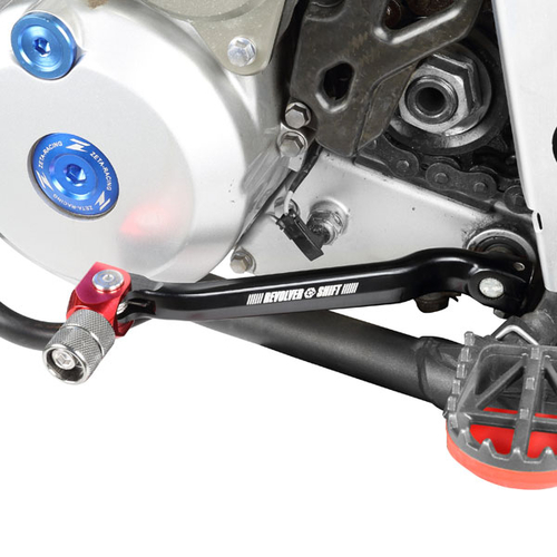 ZE90-3142 ZETA Revolver Shift Lever KLX250'01- Red