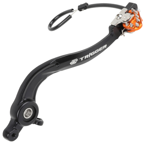 ZE90-7423 PEDALE FRENO POST. ORAN. KTM SX 16