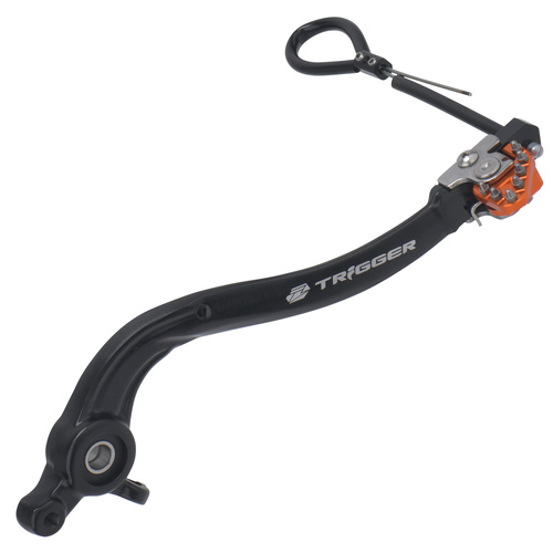 ZE90-7443 ZETA Trigger Brake Pedal KTM?SX/SX-F/XC/XC-F'23- Orange