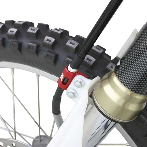 ZE92-0206 PASSA CAVO FRENO ANT.ALL.ROSSO CRF