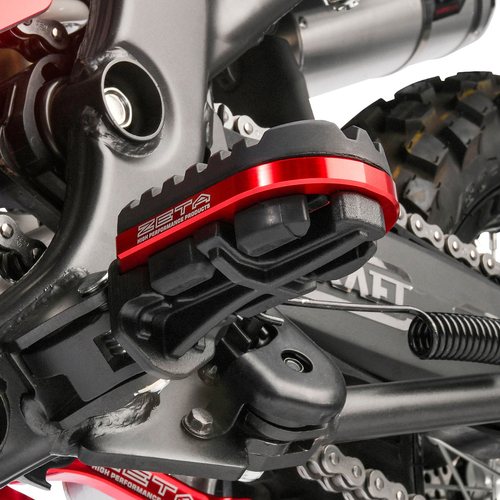 ZE93-0180 ZETA Adventure Foot Pegs KTM BLACK