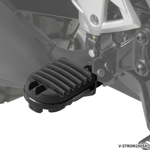 ZE93-0170 ZETA Adventure Foot Pegs V-strom BLACK