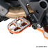 ZE93-0183 ZETA Adventure Foot Pegs KTM ORANGE