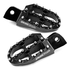 ZE93-1100 ZETA Aluminum FootPegs Monkey125 Black