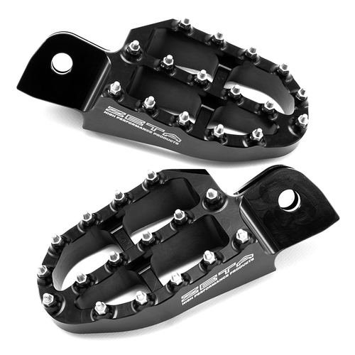 ZE93-1100 ZETA Aluminum FootPegs Monkey125 Black
