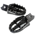 ZE93-1620 ZETA Aluminum FootPegs YZF250/450,YZ125/250 Black