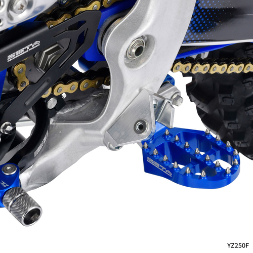 ZE93-1633 ZETA Aluminum FootPegs YZ' 23- BLUE